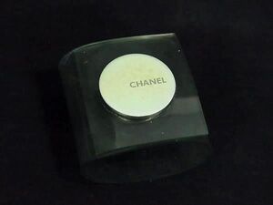 CHANEL シャネル 00 C ラバーリング 指輪 アクセサリー 約13号 レディース メンズ クリアブルー系 DE4548