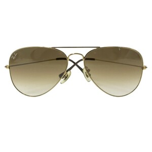 RAY BAN レイバン RB3025 サングラス ゴールド系 58□14 [240101286922] メンズ