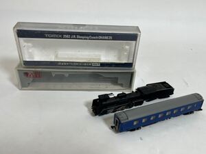 【中古品】TOMIX トミックス KATO 蒸気機関車 鉄道模型 JR客車オハネ25形(北斗星仕様)増結用 2007-1m C57山口号タイプ Nゲージ 