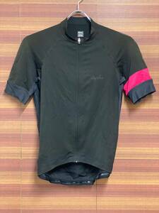 HV678 ラファ RAPHA SHORT SLEEVE TRAINING JERSEY 黒 S ※背面色褪せ大のためジャンク