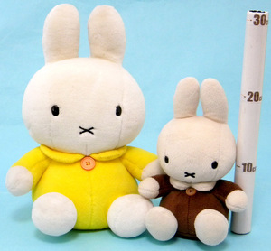 ★ miffy ミッフィー ぬいぐるみ ２点セット 【約22cm・33cm】