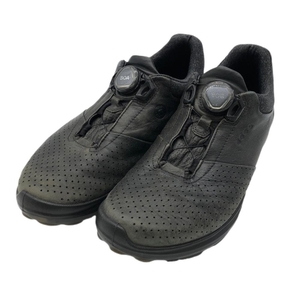 エコー ゴルフシューズ 黒系 GORE-TEX スパイクレス biom natural motion メンズ EU40（25.0相当） ゴルフウェア