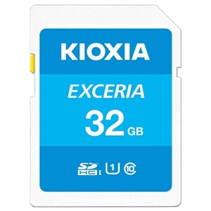 送料無料メール便　KIOXIA (旧東芝) SDHCカード 32GB 32ギガ CLASS10/SDカード 過渡期につき柄変更あり tosdhccl1032gb