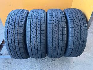 【5570】195/65R15 4本セット冬タイヤバリ山BRIDGESTONE BLIZZAK VRX2【2021年】 