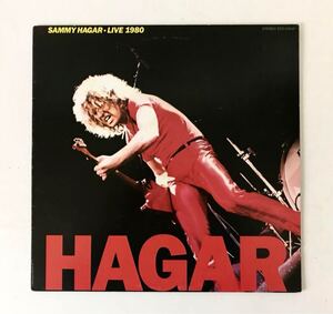 即決★LP 白ラベル　見本盤　SAMMY HAGER LIVE サミー・ヘイガー　ライブ ヴァンヘイレン　モントローズ　アメリカンハードロック