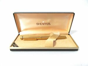 管0061 万年筆 シェイファー SHEAFFER 14k 585 GOLD ELECTROPLATED