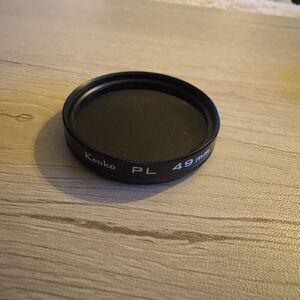 Kenko ケンコー PL フィルター 49mm レンズフィルター #100