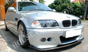 ★BMW E46 M3 フォグライト カバー ABS製 未塗装《左右ワンセット》☆.