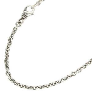 クロムハーツ Chrome Hearts NE CHAIN 18/NEチェーン18inch サイズ:18inch シルバーネックレス 中古 OS06