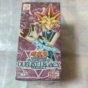 遊戯王 遊戯王OCG BOX デュエリストレガシー　未開封　duelist legacy vol.1 dl1　シュリンク付き 新品 絶版 ボックス パック