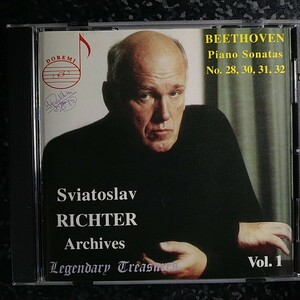 u（DOREMI）リヒテル・アーカイヴス　ベートーヴェン　ピアノ・ソナタ第28,30,31,32番　Sviatoslav Richter Archives Beethoven Sonatas