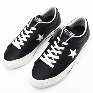 K05473 新品 CONVERSE/ONE STAR GF ゴルフシューズ スパイクレス 【サイズ：USA4(22.5cm)】 ブラック ワンスター コンバース レディース