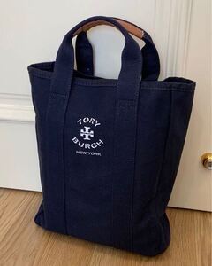 トリーバーチ TORY BURCH CANVAS SMALL TOTE 