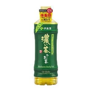 伊藤園 お～いお茶 濃い茶 ペットボトル ６００mlｘ２４本セット 4901085002605 代引き不可品