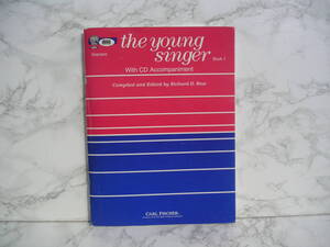 ∞　The young singer　Book1　With CD Accompaniment　CARL FISCHE、刊　●CD添付されています●