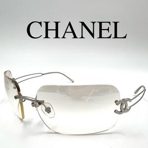 CHANEL シャネル サングラス 4068 リムレス ケース、外箱付き