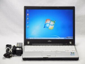 【中古】【中古】 富士通 LIFEBOOK P771/D i5 2520M(2.5GHz) メモリー2GB HDD250GB 無線LAN 指紋認証セ