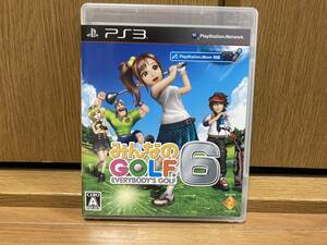 送料無料! PS3 みんなのGOLF6 みんなのゴルフ6