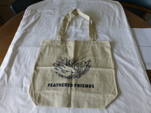 未使用 FEATHERED FRIENDS フェザード フレンズ トートバッグ エコ econsciousボディ フェザード フレンズ FEATHERED FRIENDS Seattle、USA