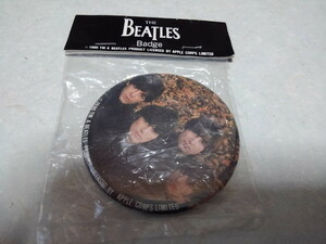 ●　ビートルズ　【　缶バッジ　直径約5.8cm　♪未開封新品　】　The Beatles　1986その2