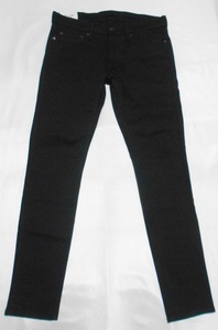 Abercrombie & Fitch アバクロ SUPER SKINNY　スーパースキニー ブラックジーンズ　ストレッチ　黒　美品　W32