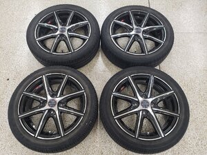 ◎傷極少美品 ENKEI 15in 4.5J +45 100/4H 溝有165/55R15 検)タント N-BOX スペーシア SAKURA ムーブ デイズ ルークス ek ウェイク