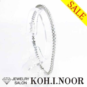 《SALE》スタージュエリー ダイヤモンド 0.87ct 18金ホワイトゴールド K18WG ブレスレット Star Jewelry