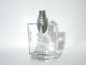 ★空き瓶★BVLGARI ブルガリ/pour homme プールオム/50ml/香水ボトル/容器のみ/現状渡し