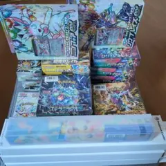 ポケカ引退品未開封BOXシュリンク付き、ラバーマット