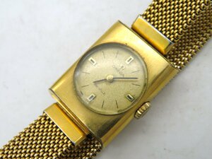 1円◆稼働◆ オメガ デビル ゴールド 手巻き レディース 腕時計 N71809