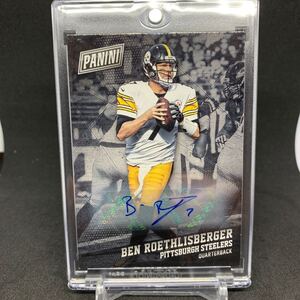 2017 panini black friday ben roethlisberger Auto 直筆サインカード ロスリスバーガー