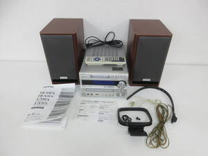 中古 ONKYO オンキョー システムコンポ FR-N7FX 2009年製 / スピーカー D-N7FX ペア ※コンポのみ通電のみ確認済 ／E