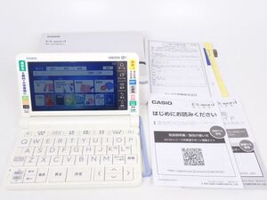 CO CASIO カシオ 電子辞書 EX-word エクスワード XD-SX4800WE ホワイト 稼働品