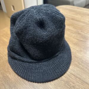 アットラスト　atlast&co ブッチャープロダクツ　timeworn clothing ジープキャップ　JEEP CAP チャコール　未使用　美品