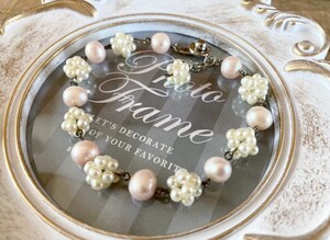 PAT2007 USA 4074400 バロックパール ブレスレット フェミニン アクセサリー レディース feminine pearl bracelet formal accessory F1