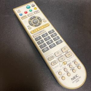 スピード発送　返品可　アルコール清掃済み　NEC PC リモコン　J9260E