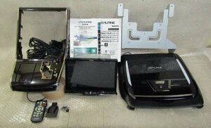 20　ヴェルファイア　ANH20W　アルパイン　ナビ　EX10Z　＆　フリップダウンモニター　PXH-11X-R-B　[12OF1]