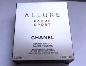 CHANEL アリュール オードトワレ ALLURE SPORT 3本セット　