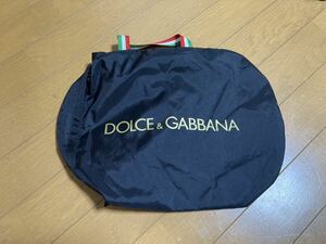 【美品】DOLCE&GABBANA ドルガバ シューズケース ブラック