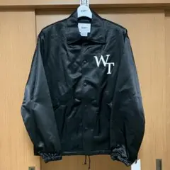 未使用　WTAPS コーチジャケット　ブラック　Sサイズ　ダブルタップス　黒