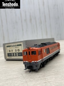 HOゲージ 天賞堂 No.492 DF50 ディーゼル機関車 オレンジ DF50532 箱入り 国鉄車両 Tenshodo 鉄道模型 おもちゃ 即日発送