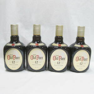 ● オールド パー 12年 40% 750ml 4本 Old Parr 12年 スコッチ 未開栓！