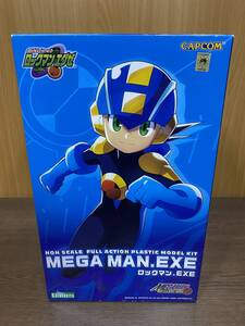 34) コトブキヤ ロックマン .EXE 「バトルネットワーク ロックマンエグゼ」 プラモデル MEGA MAN.EXE