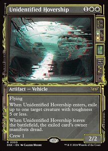 MTG ■白/英語版■(305)《未確認浮遊船/Unidentified Hovership》▲ショーケース▲ ダスクモーン DSK 白R