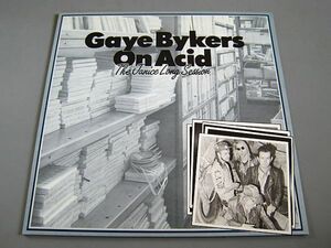 《新品同様》GAYE BYKERS ON ACID The Janice Long Session 1998 UK Orig.12inch BIG BLACK PUSSY GALORE BUTTHOLE SURFERS BOREDOMS