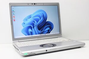 1円スタート ノートパソコン Windows11 WPS office搭載 Panasonic レッツノート CF-SV8 第8世代 Core i5 SSD256GB メモリ8GB カメラ