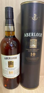 【APS5237】【未開栓 古酒】1円～ ABERLOUR アベラワー 10年 HIGHLAND SINGLE MALT SCOTCH WHISKY ウイスキー 700ml 40％ 洋酒 お酒 箱付き