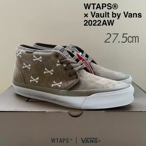 新品 WTAPS ダブルタップス VANS VAULT バンズ コラボ Og Chukka Lx チャッカ 27.5㎝ コヨーテブラウン スニーカー クロスボーン 送料無料