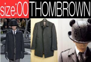 サイズ00 トムブラウン THOMBROWNE バルカラー　コート　ジャケット　ツイード　トリコロール　オックスフォードシャツ