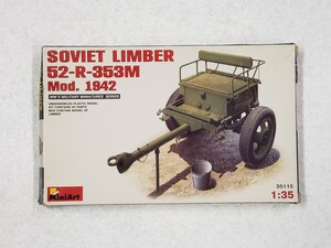 ミニアート 1/35 ソビエト リンバー 52-R-353M 1942 SOVIET LIMBER 52-R-353M Mod.1942 35115